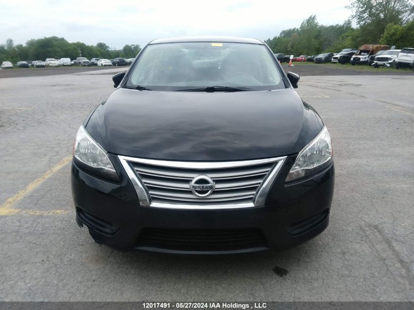 2015 Nissan Sentra VIN: 3N1AB7AP5FL664909 Lot: 12017491