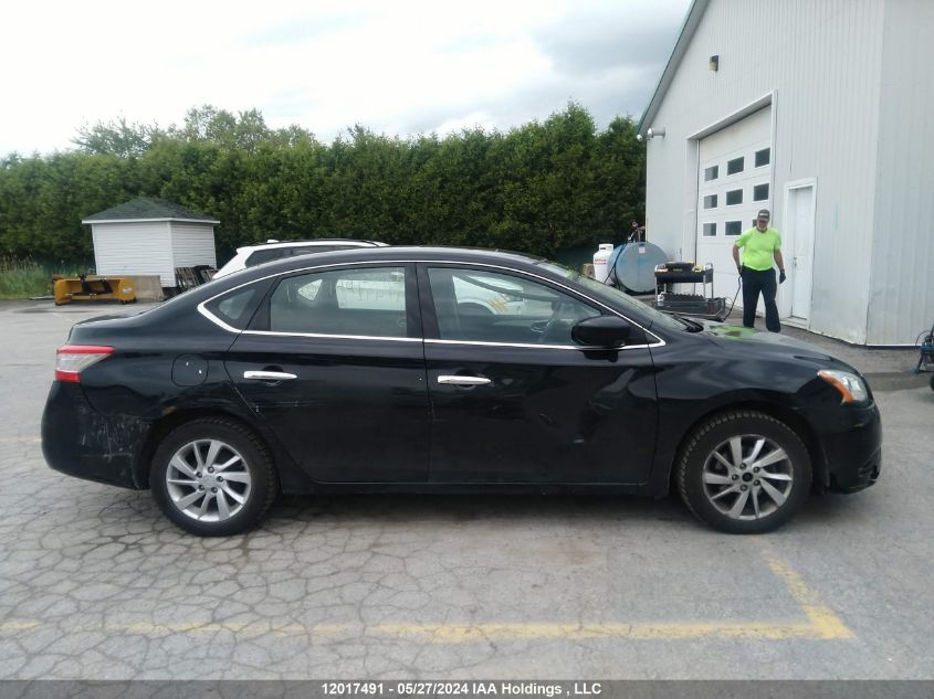 2015 Nissan Sentra VIN: 3N1AB7AP5FL664909 Lot: 12017491