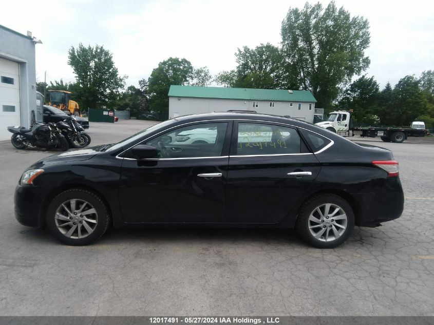 2015 Nissan Sentra VIN: 3N1AB7AP5FL664909 Lot: 12017491