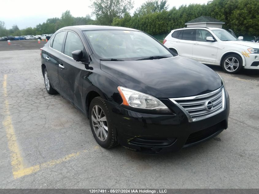 2015 Nissan Sentra VIN: 3N1AB7AP5FL664909 Lot: 12017491