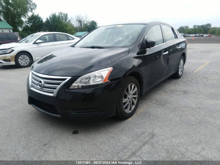 2015 Nissan Sentra VIN: 3N1AB7AP5FL664909 Lot: 12017491