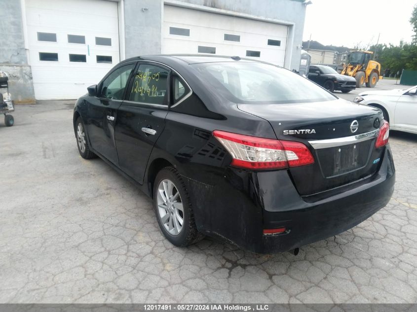 2015 Nissan Sentra VIN: 3N1AB7AP5FL664909 Lot: 12017491