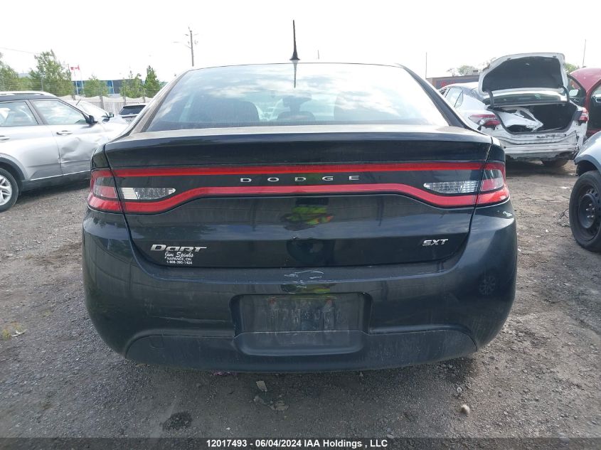 2013 Dodge Dart Sxt/Rallye VIN: 1C3CDFBA2DD225839 Lot: 12017493