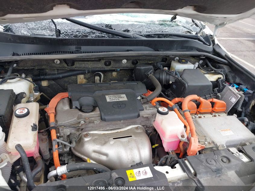 2017 Toyota Rav4 Hv Limited VIN: JTMDJREV1HD112057 Lot: 12017495