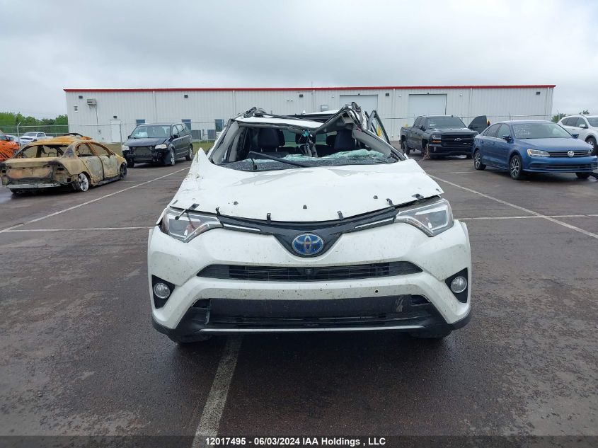 2017 Toyota Rav4 Hv Limited VIN: JTMDJREV1HD112057 Lot: 12017495