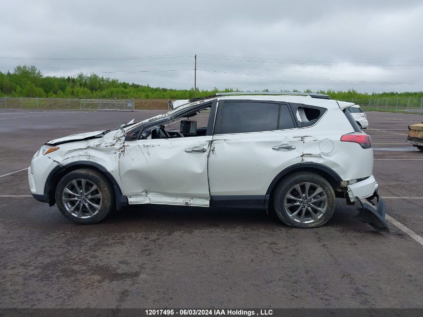 2017 Toyota Rav4 Hv Limited VIN: JTMDJREV1HD112057 Lot: 12017495