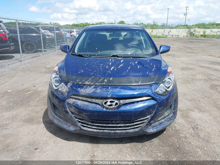 2013 Hyundai Elantra Gt Gl VIN: KMHD25LE2DU019868 Lot: 12017500