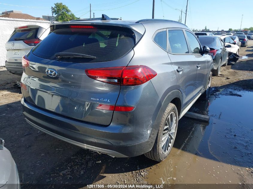 2019 Hyundai Tucson Preferred W/Trend Package VIN: KM8J3CAL5KU843463 Lot: 12017505