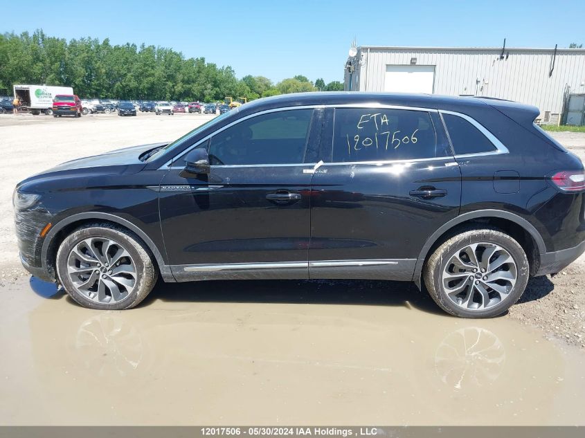 2023 Lincoln Nautilus Reserve VIN: 2LMPJ8K91PBL23830 Lot: 12017506