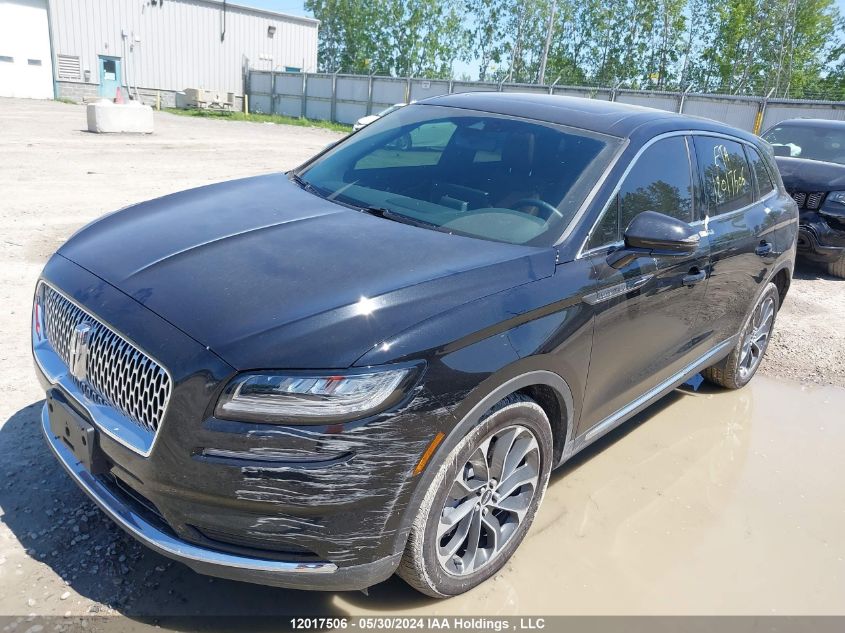 2023 Lincoln Nautilus Reserve VIN: 2LMPJ8K91PBL23830 Lot: 12017506