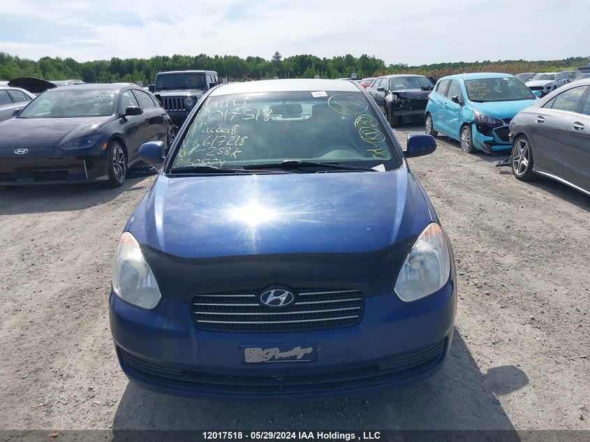 2011 Hyundai Accent VIN: KMHCN4BC3BU617218 Lot: 12017518