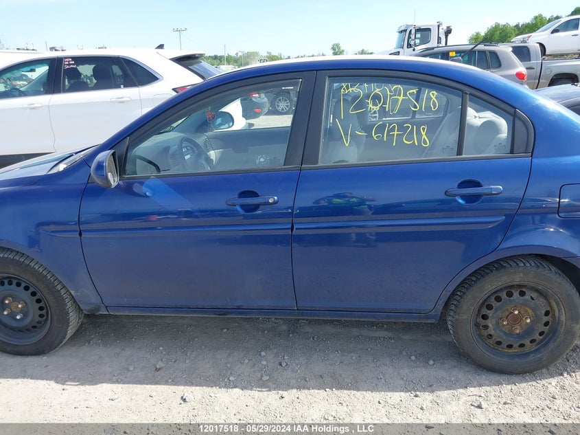 2011 Hyundai Accent VIN: KMHCN4BC3BU617218 Lot: 12017518