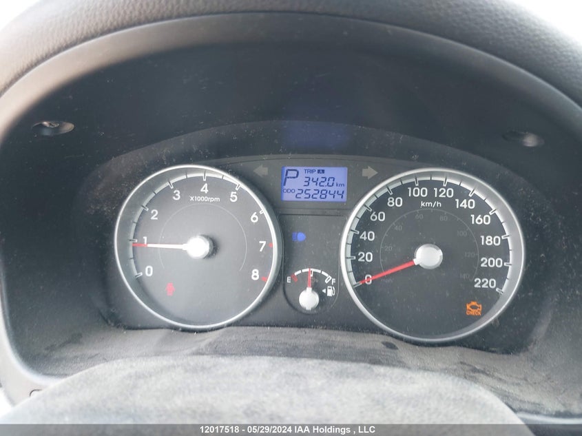 2011 Hyundai Accent VIN: KMHCN4BC3BU617218 Lot: 12017518