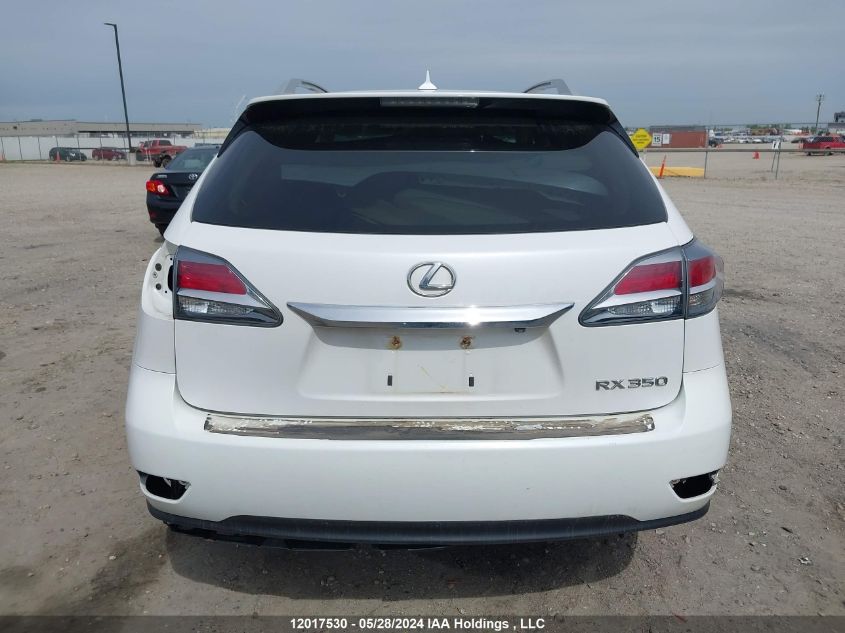 2013 Lexus Rx 350/Base/F Sport VIN: 2T2BK1BA2DC185612 Lot: 12017530