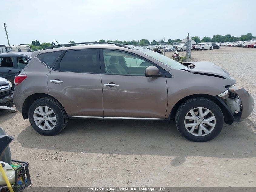 2012 Nissan Murano S/Sl/Le VIN: JN8AZ1MW8CW223780 Lot: 12017535