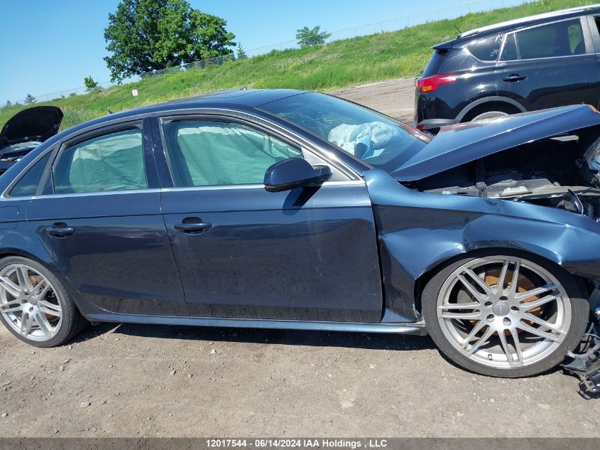 2013 Audi A4 VIN: WAUFFCFL8DN047584 Lot: 12017544