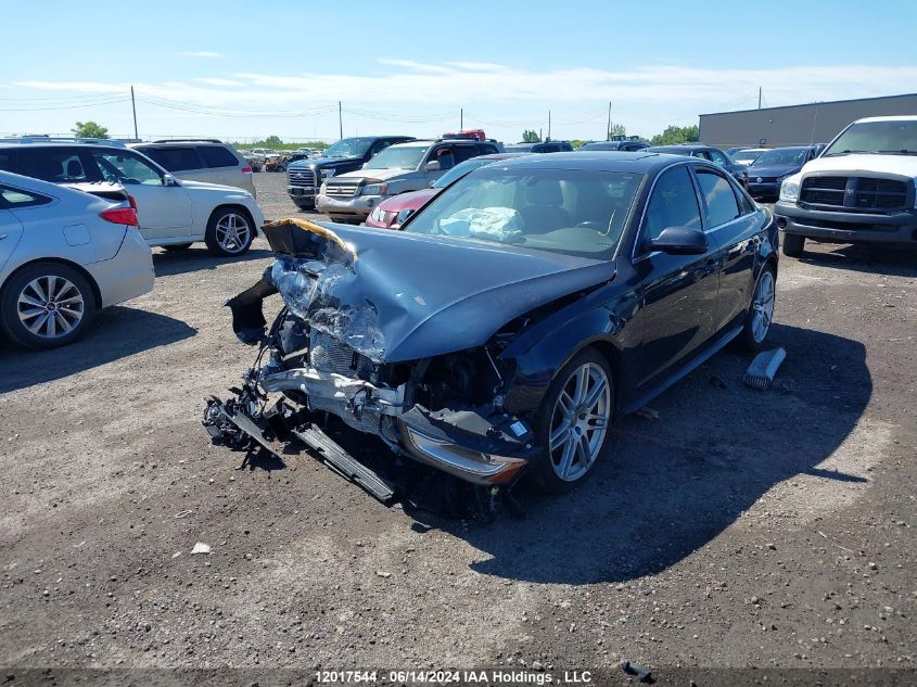 2013 Audi A4 VIN: WAUFFCFL8DN047584 Lot: 12017544