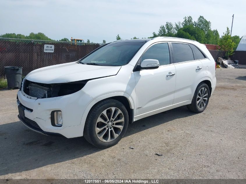 2014 Kia Sorento VIN: 5XYKWDA70EG454986 Lot: 12017551