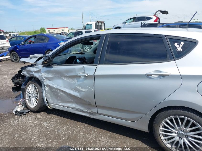 2012 Hyundai Accent Gls/Gs VIN: KMHCT5AE1CU026305 Lot: 12017554