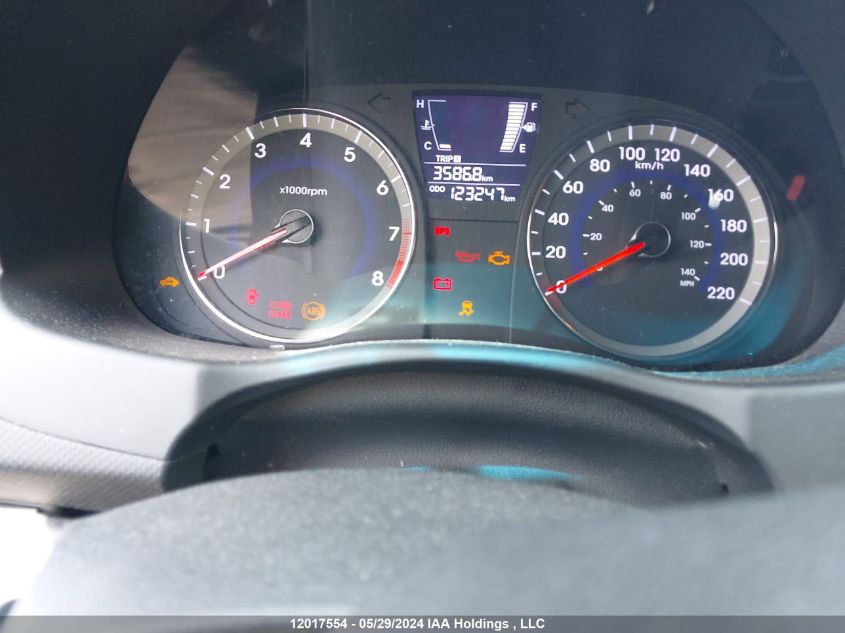 2012 Hyundai Accent Gls/Gs VIN: KMHCT5AE1CU026305 Lot: 12017554