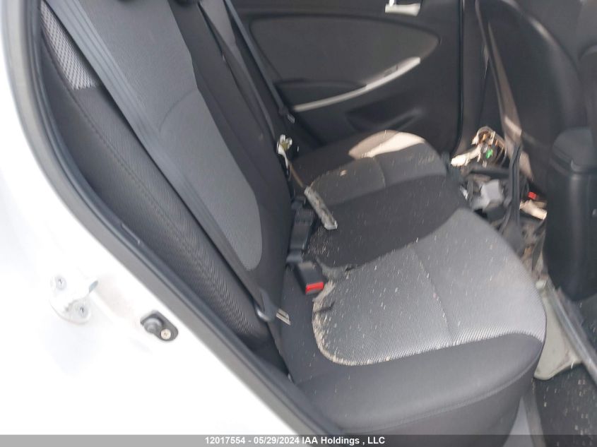 2012 Hyundai Accent Gls/Gs VIN: KMHCT5AE1CU026305 Lot: 12017554