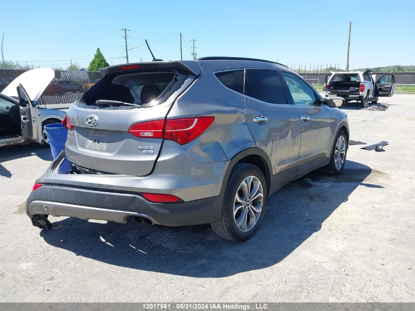 2016 Hyundai Santa Fe Sport 2.0T Se VIN: 5XYZUDLA4GG374509 Lot: 12017561