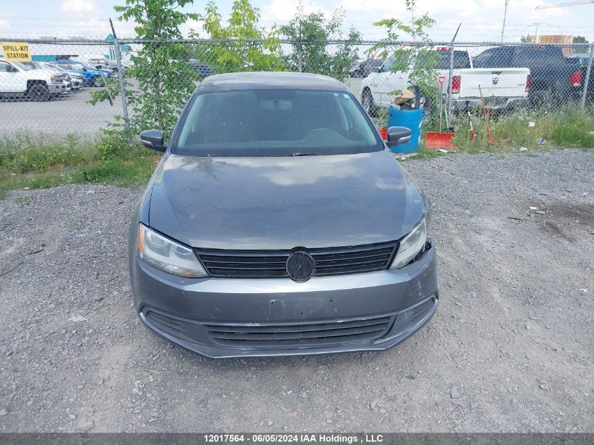 2012 Volkswagen Jetta Sedan VIN: 3VWBK7AJ4CM347851 Lot: 12017564