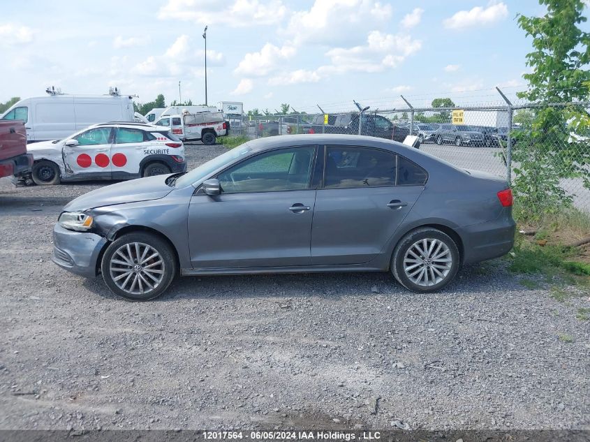 2012 Volkswagen Jetta Sedan VIN: 3VWBK7AJ4CM347851 Lot: 12017564