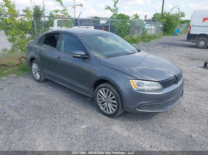 2012 Volkswagen Jetta Sedan VIN: 3VWBK7AJ4CM347851 Lot: 12017564