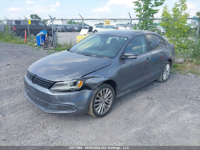 2012 Volkswagen Jetta Sedan VIN: 3VWBK7AJ4CM347851 Lot: 12017564