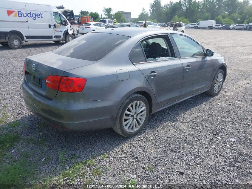 2012 Volkswagen Jetta Sedan VIN: 3VWBK7AJ4CM347851 Lot: 12017564