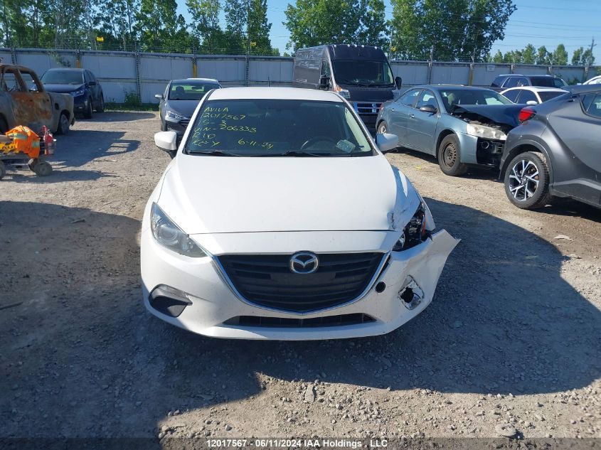 2015 Mazda Mazda3 VIN: 3MZBM1L79FM206335 Lot: 12017567