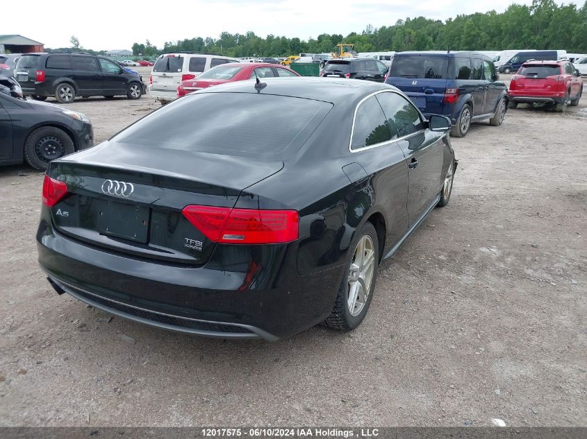 2015 Audi A5 VIN: WAUWFBFR8FA062305 Lot: 12017575