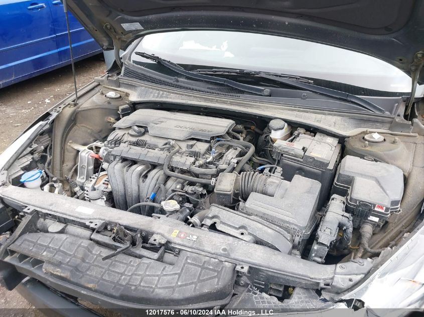 2022 Hyundai Elantra VIN: KMHLM4AG3NU320512 Lot: 12017576