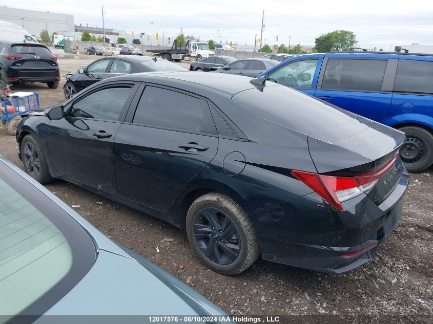 2022 Hyundai Elantra VIN: KMHLM4AG3NU320512 Lot: 12017576