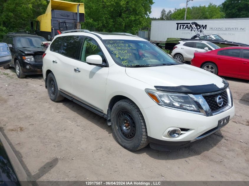 2015 Nissan Pathfinder VIN: 5N1AR2MM1FC718369 Lot: 12017587