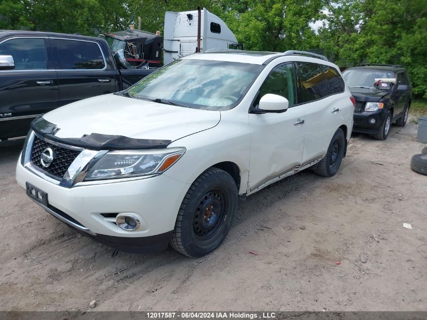 2015 Nissan Pathfinder VIN: 5N1AR2MM1FC718369 Lot: 12017587