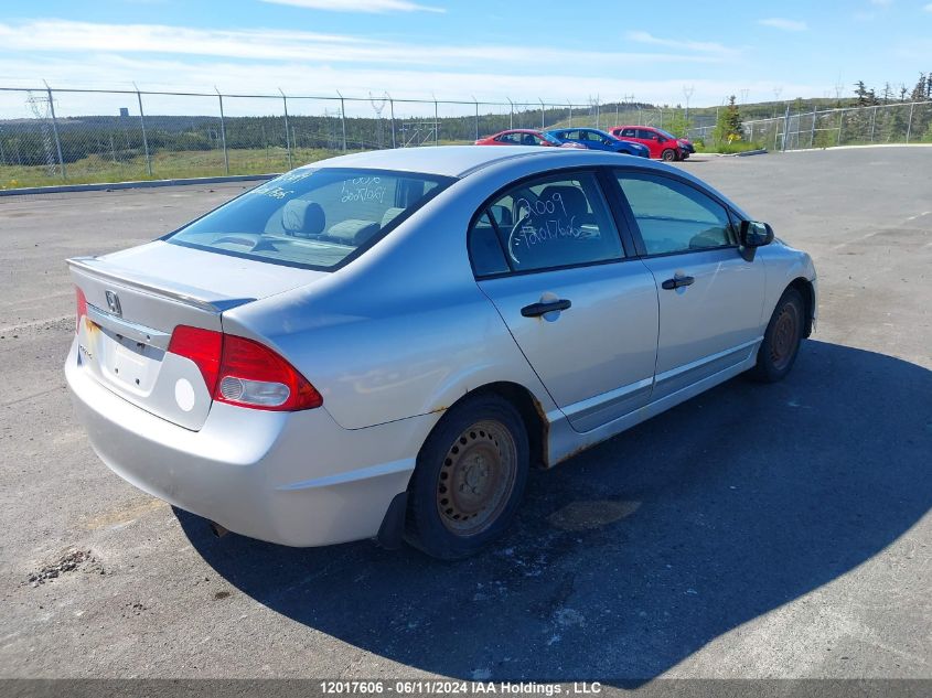 2009 Honda Civic Dx-G VIN: 2HGFA16459H032685 Lot: 12017606