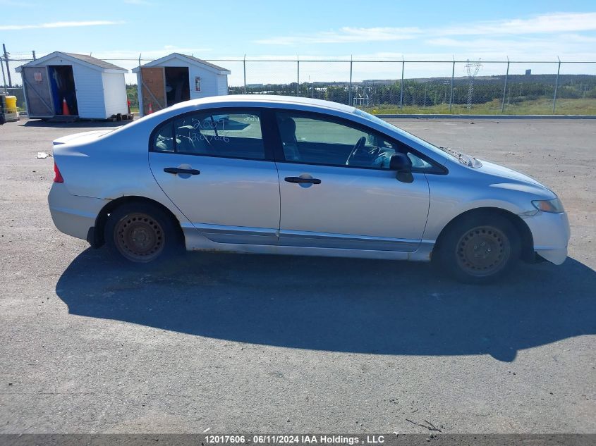 2009 Honda Civic Dx-G VIN: 2HGFA16459H032685 Lot: 12017606