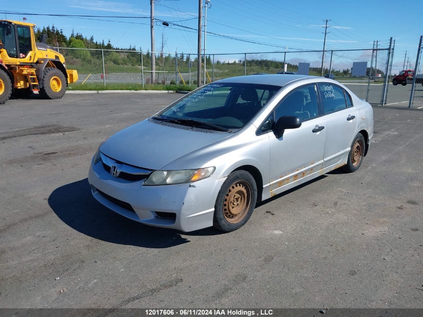 2009 Honda Civic Dx-G VIN: 2HGFA16459H032685 Lot: 12017606