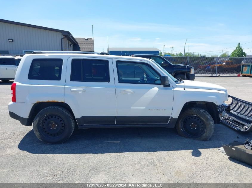 2016 Jeep Patriot VIN: 1C4NJRAB0GD721011 Lot: 12017620