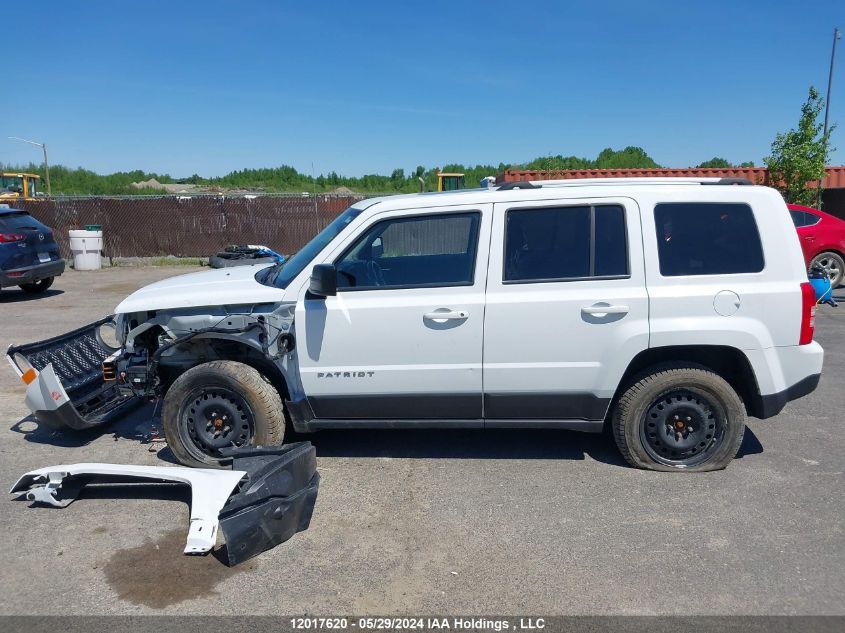 2016 Jeep Patriot VIN: 1C4NJRAB0GD721011 Lot: 12017620