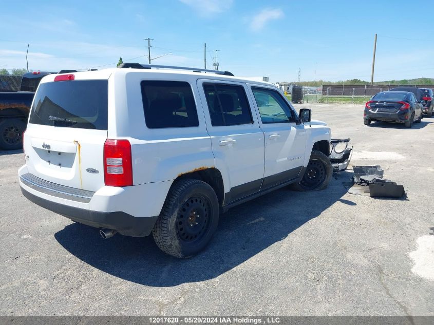 2016 Jeep Patriot VIN: 1C4NJRAB0GD721011 Lot: 12017620