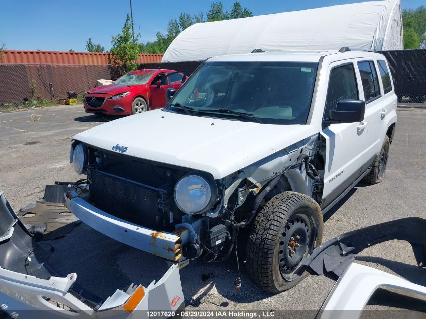 2016 Jeep Patriot VIN: 1C4NJRAB0GD721011 Lot: 12017620