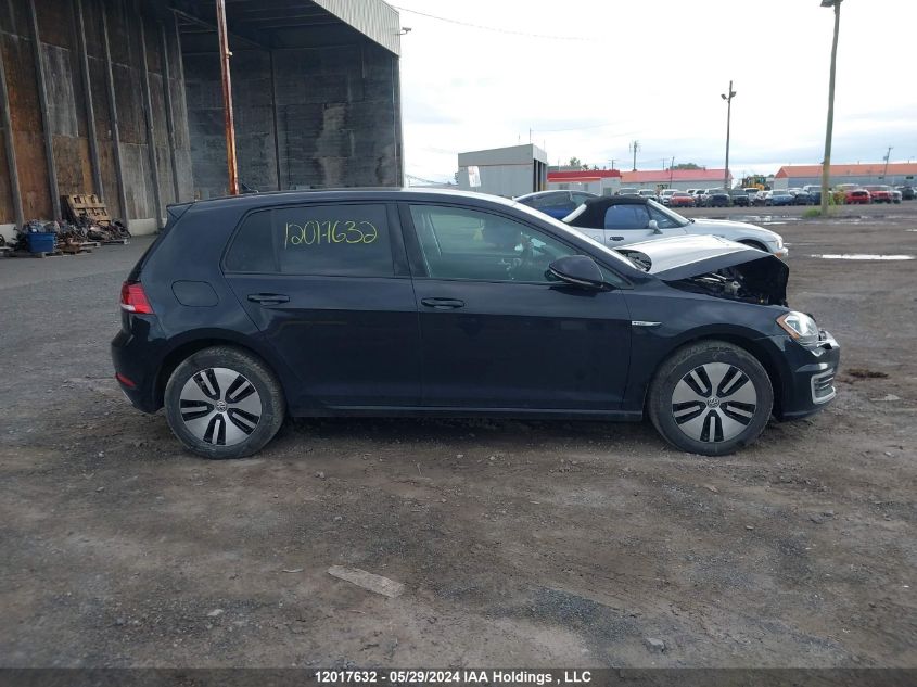 2019 Volkswagen E-Golf VIN: WVWPR7AU7KW915054 Lot: 12017632