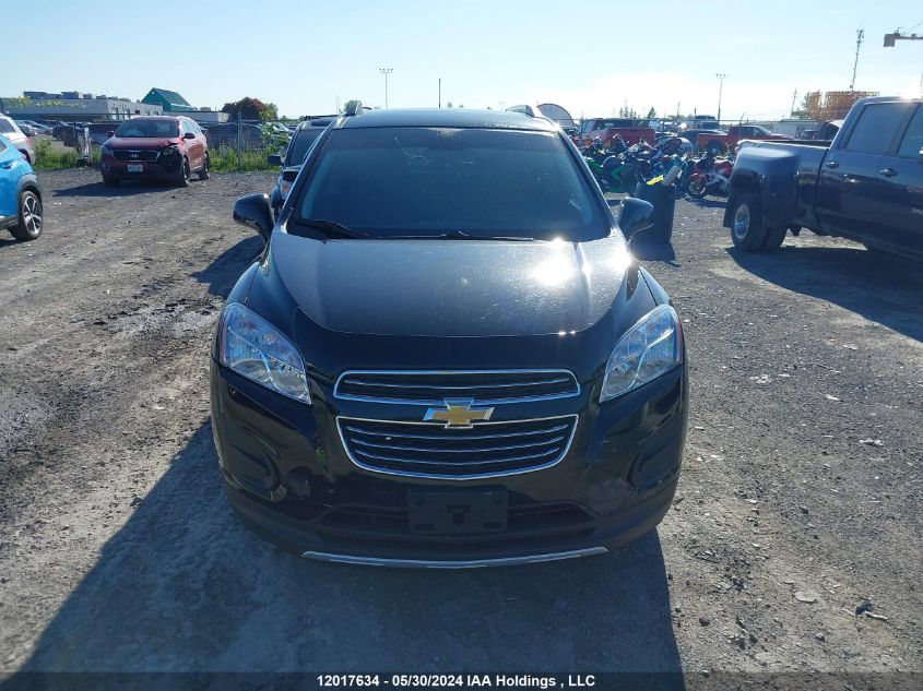 2016 Chevrolet Trax 1Lt VIN: 3GNCJPSB0GL212970 Lot: 12017634