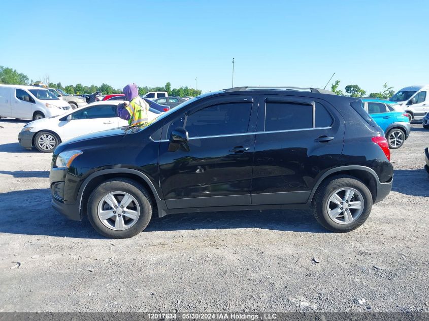 2016 Chevrolet Trax 1Lt VIN: 3GNCJPSB0GL212970 Lot: 12017634