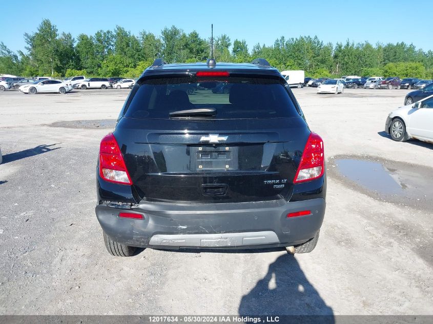 2016 Chevrolet Trax 1Lt VIN: 3GNCJPSB0GL212970 Lot: 12017634