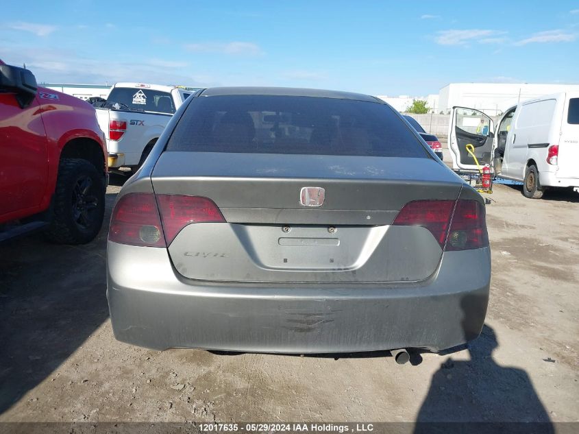 2006 Honda Civic Sdn VIN: 2HGFA16596H020818 Lot: 12017635