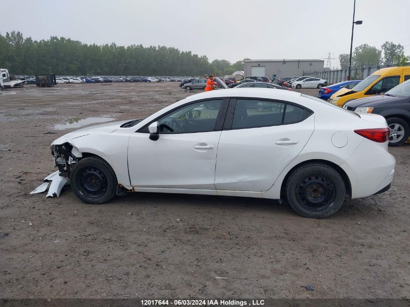 2014 Mazda Mazda3 VIN: JM1BM1U79E1138857 Lot: 12017644